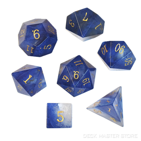 Crystal Platonic Solid Dice-ToShay.org