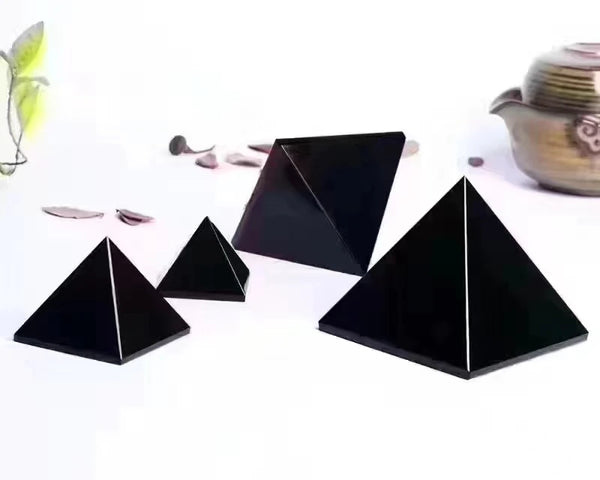 Black Obsidian Pyramid-ToShay.org