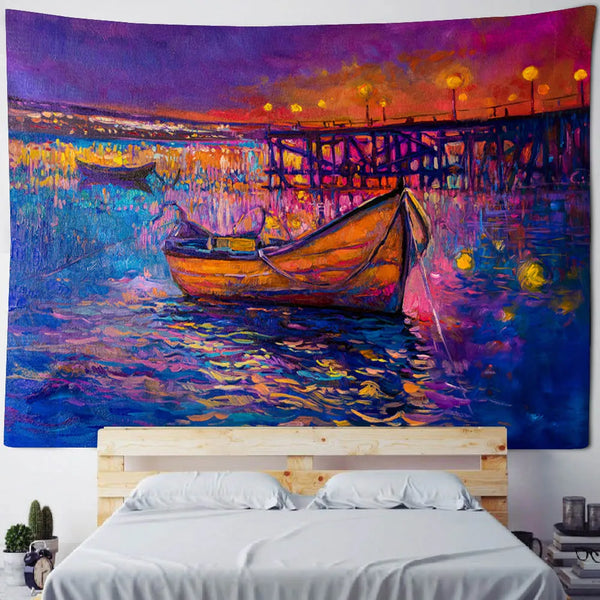 Sea View Art Tapestry-ToShay.org