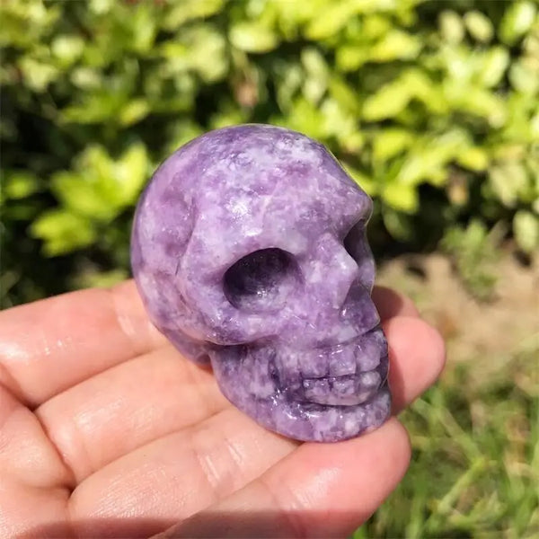 Purple Mica Skull-ToShay.org