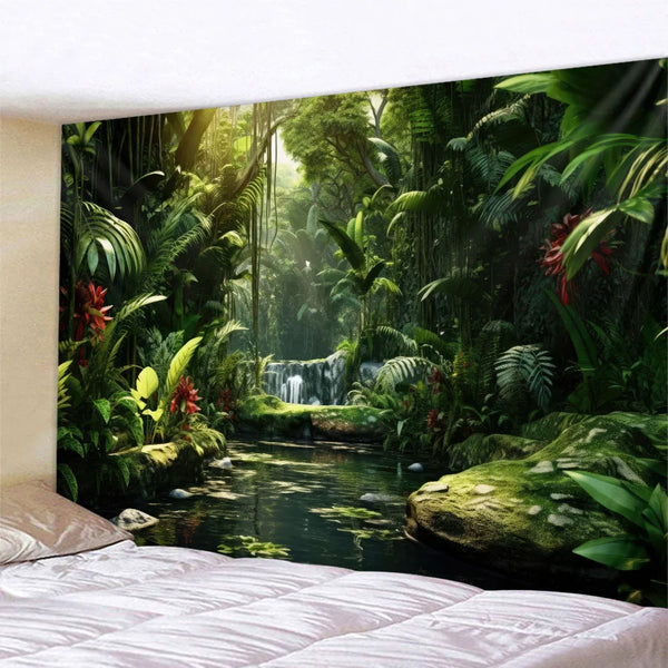 Tropical Rainforest Tapestry-ToShay.org