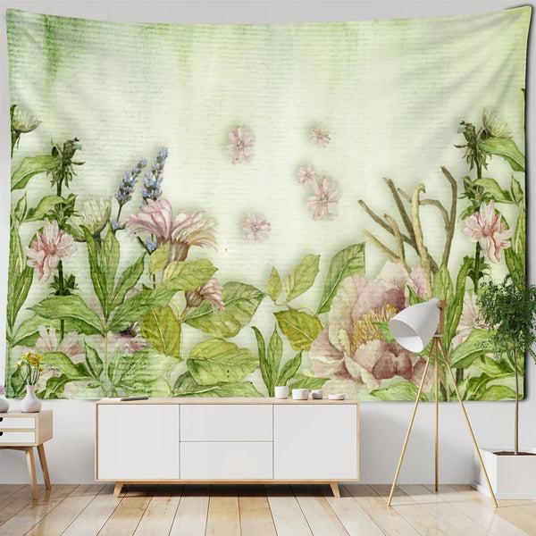 Flower Art Tapestry-ToShay.org