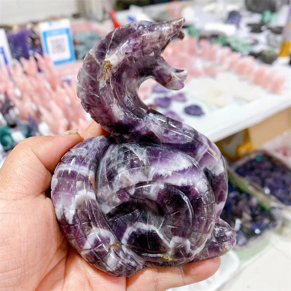 Purple Dream Amethyst Snake-ToShay.org