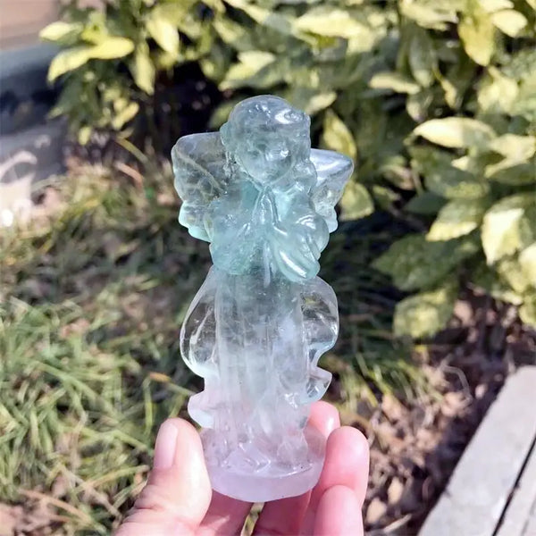 Green Fluorite Angel-ToShay.org