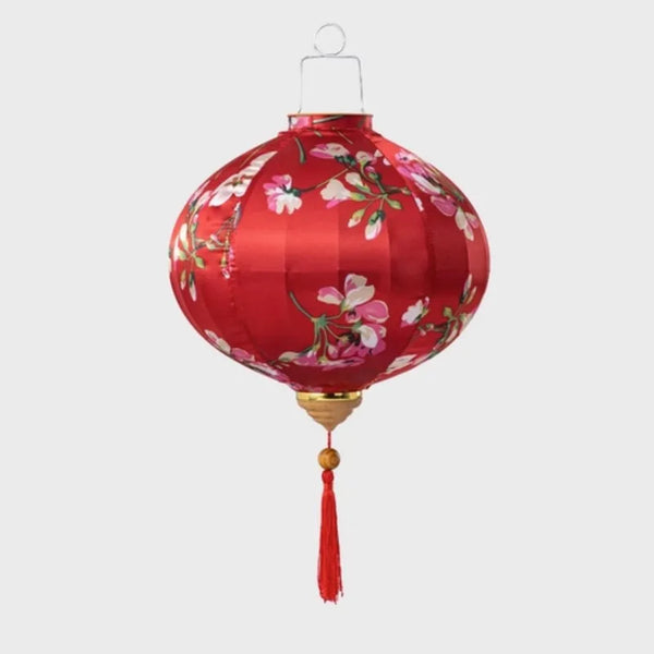 Flower Print Cloth Lantern-ToShay.org