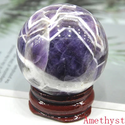 Mixed Quartz Crystal Ball-ToShay.org