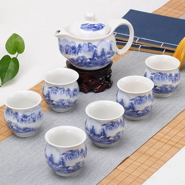 Porcelain Ceramic Tea Sets-ToShay.org