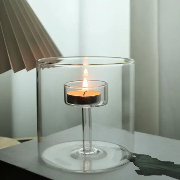 Glass Candle Holders-ToShay.org