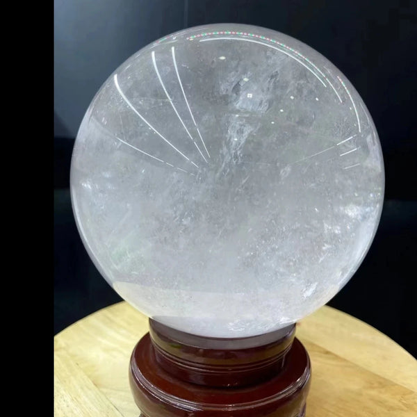 White Quartz Crystal Ball-ToShay.org