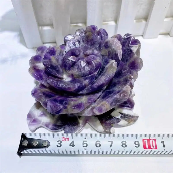 Purple Dream Amethyst Flower-ToShay.org