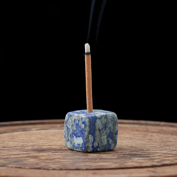 Mixed Crystal Cube Incense Burner-ToShay.org