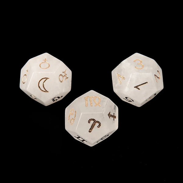 Mixed Crystal Platonic Solid Dice-ToShay.org