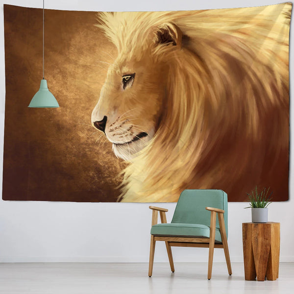 Lion Art Tapestry-ToShay.org