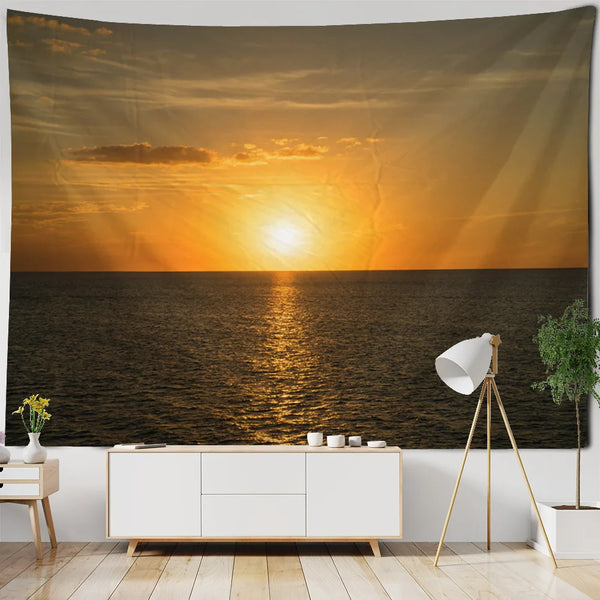 Seaside Sunset Tapestry-ToShay.org