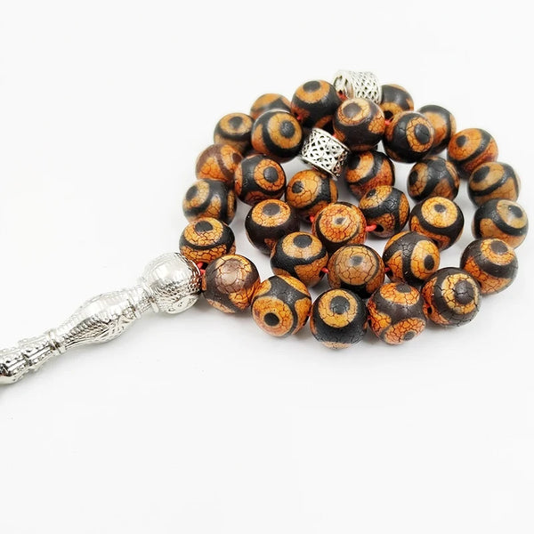 Fire Agate Prayer Beads-ToShay.org