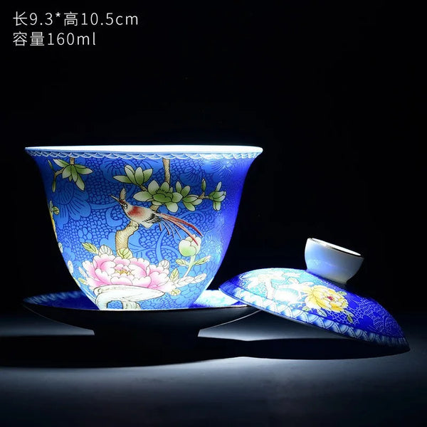 Gaiwan Ceramic Tea Tureen-ToShay.org