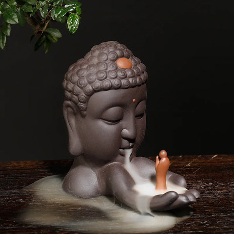 Buddha Backflow Incense Burner-ToShay.org