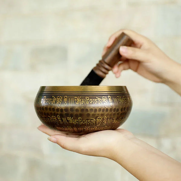 Tibetan Brass Singing Bowls-ToShay.org