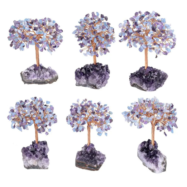 Mixed Quartz Crystal Trees-ToShay.org