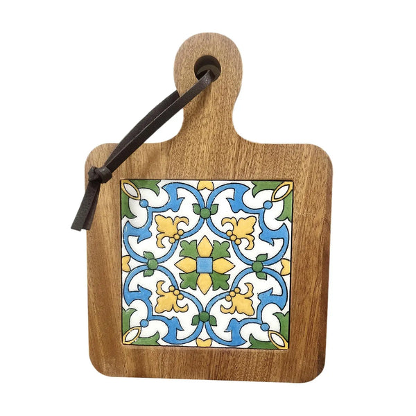 Tile Wood Handle Pot Mat-ToShay.org