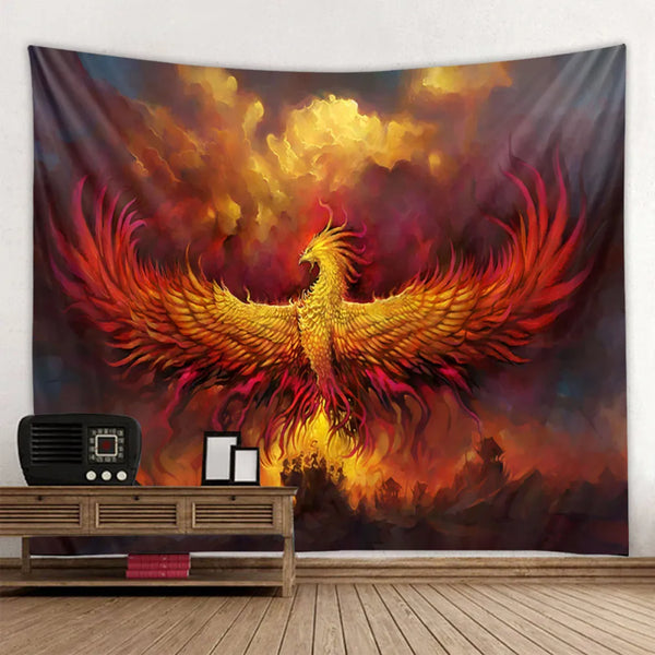 Phoenix Rising Tapestry-ToShay.org