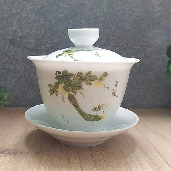 Gaiwan Ceramic Tea Tureen-ToShay.org