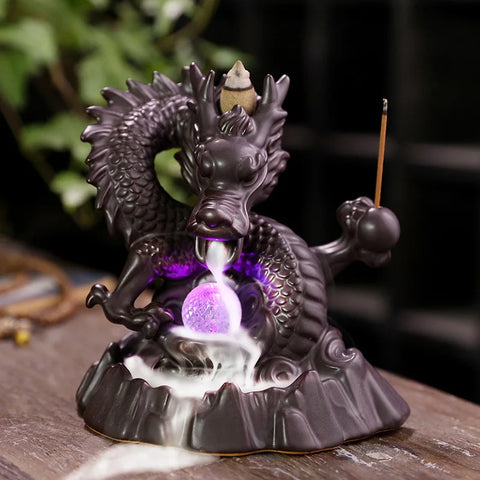 Dragon Incense Backflow Burner-ToShay.org