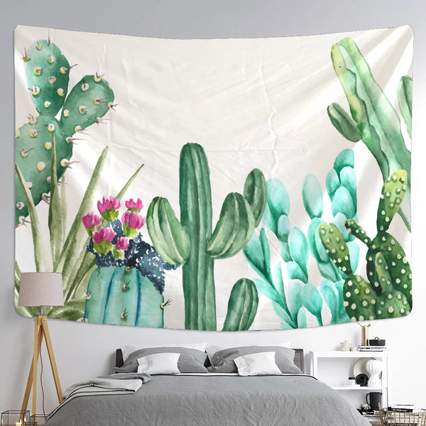 Tropical Palm Leaf Tapestry-ToShay.org