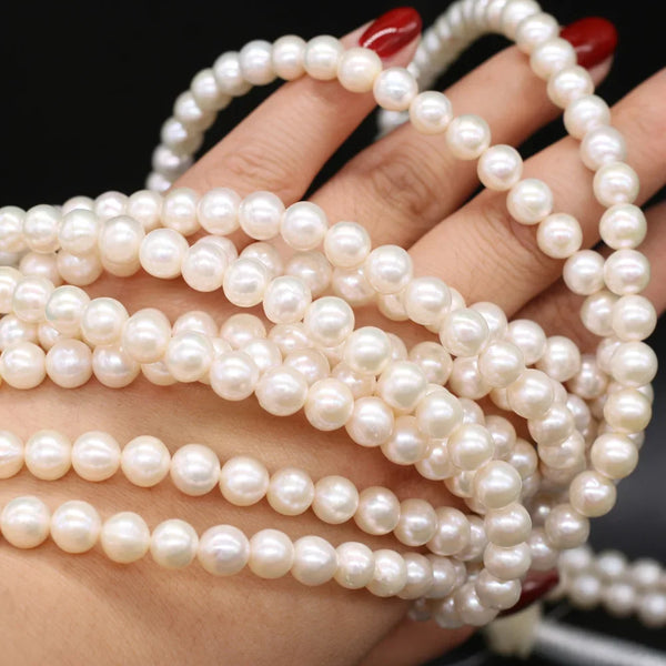 White Pearl Beads-ToShay.org