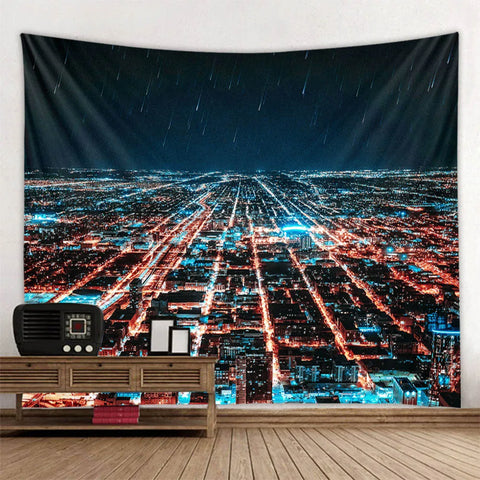 Urban Lights Tapestry-ToShay.org