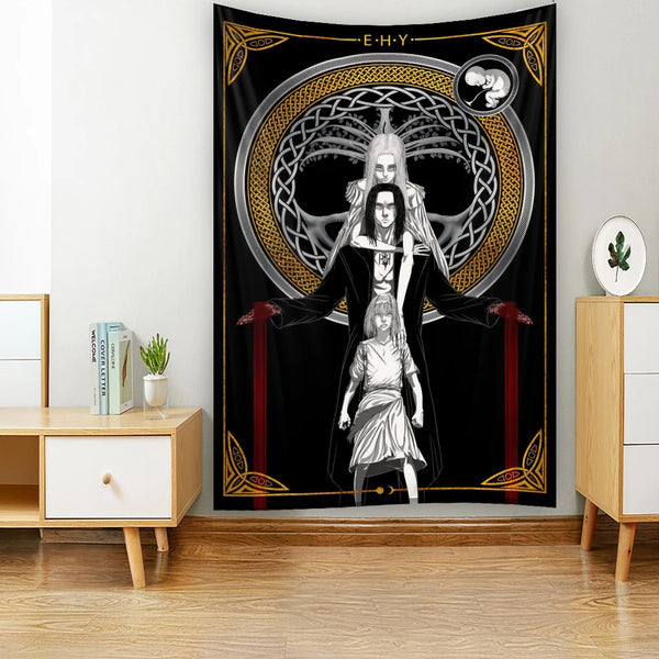 Psychedelic Art Tapestry-ToShay.org