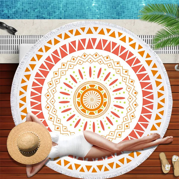 Mandala Beach Mat-ToShay.org