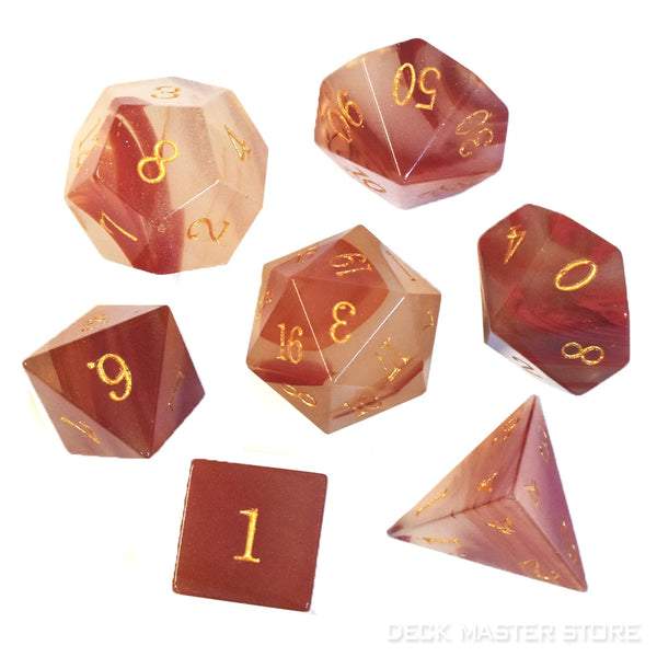 Crystal Platonic Solid Dice-ToShay.org