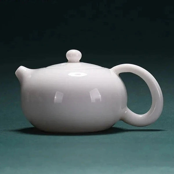 White Porcelain Teapots-ToShay.org