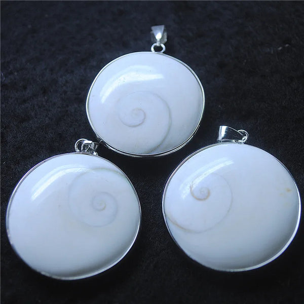 White Shell Pendants-ToShay.org