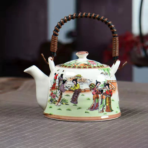 Glaze Porcelain Tea Pot-ToShay.org