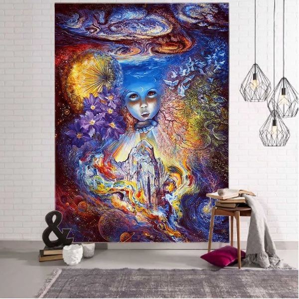 Fantasy Angel Art Tapestry-ToShay.org