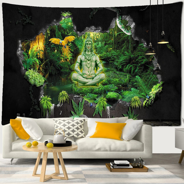 Buddha Art Tapestry-ToShay.org