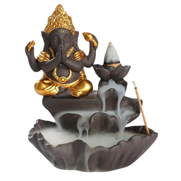 Ganesha Elephant Incense Burner-ToShay.org