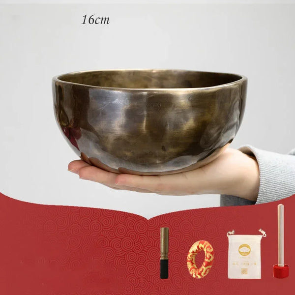 Nepalese Copper Singing Bowl-ToShay.org