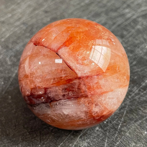 Red Crystal Quartz Ball-ToShay.org