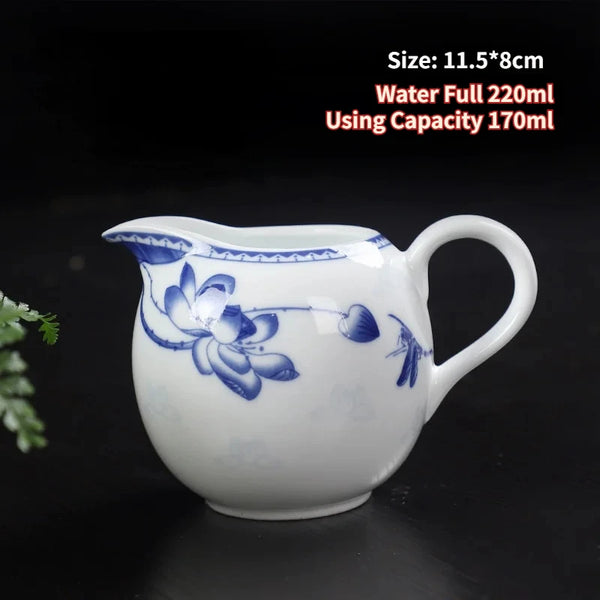 Blue White Porcelain Jug-ToShay.org