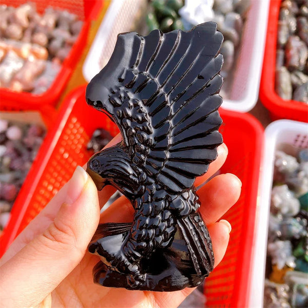 Black Obsidian Eagle-ToShay.org