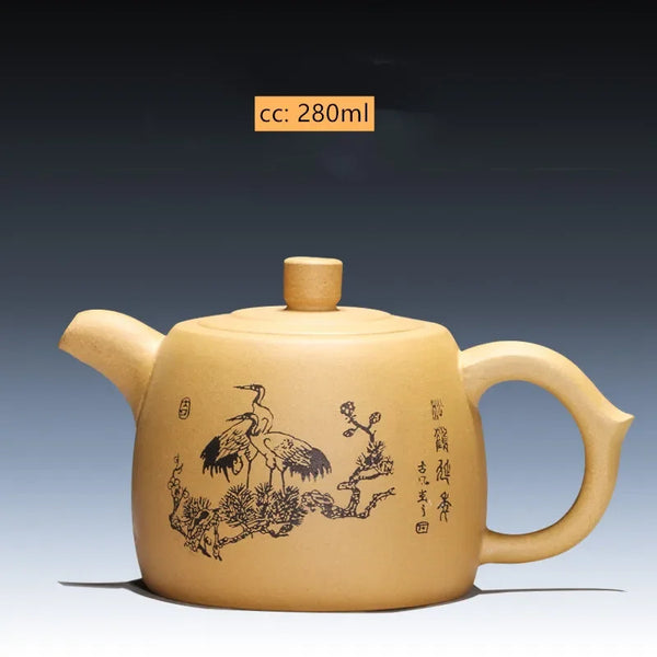 Yellow Clay Tea Pot-ToShay.org