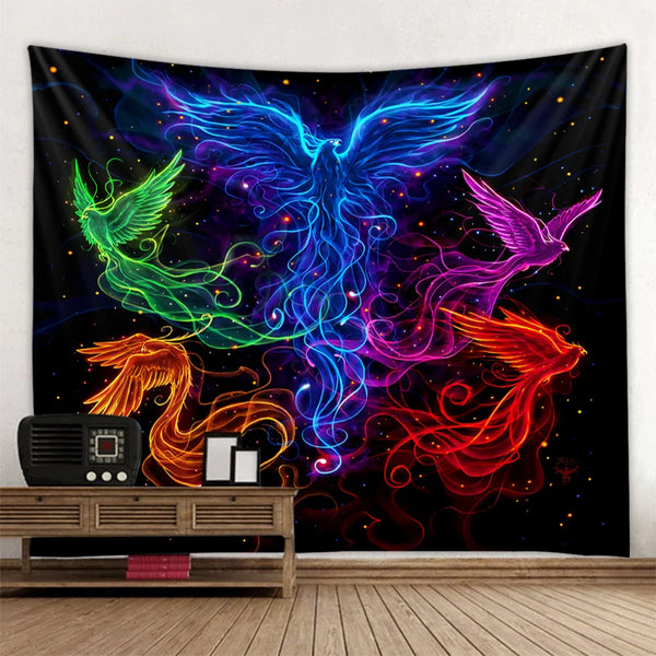 Phoenix Rising Tapestry-ToShay.org