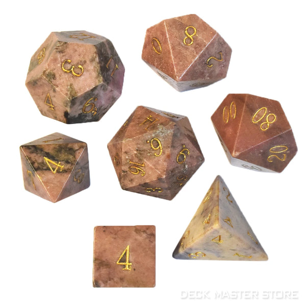 Crystal Platonic Solid Dice-ToShay.org