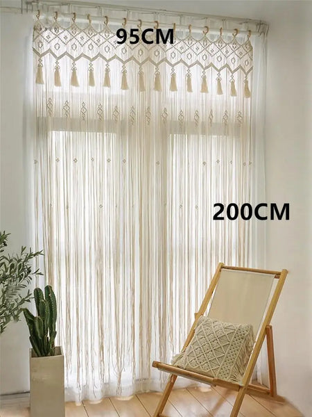 Macrame Door Curtain-ToShay.org