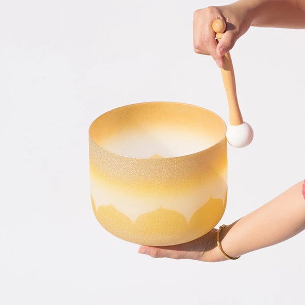 Gold Crystal Singing Bowl-ToShay.org