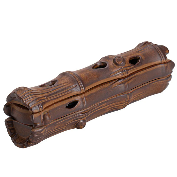 Ceramic Log Incense Burner-ToShay.org