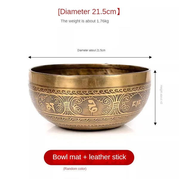 Tibetan Bronze Singing Bowl-ToShay.org